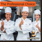 30 x Platterplus Combi Sandwich Platters with Lids (10 Large,10 Medium,10 Small)