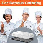 50 Mini Black Platter Bases + 50 Mini Clear Lids- BUMPER BOX